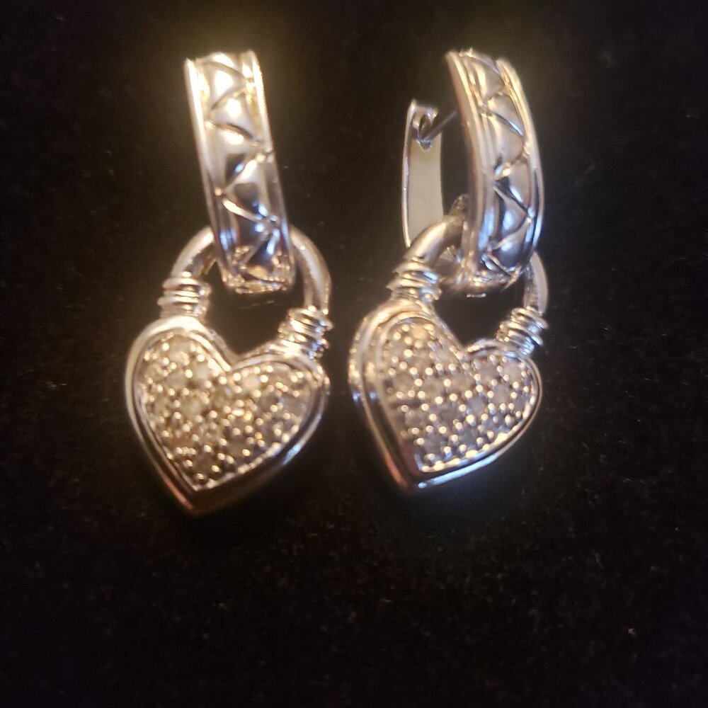 Hearts of Diamonds Earrings